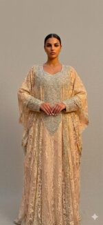 Luxury Beige Lace Mukhawar - Image 4