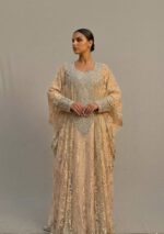 Luxury Beige Lace Mukhawar